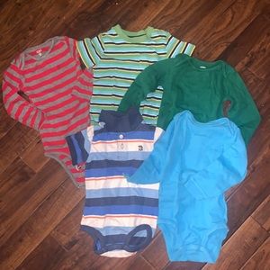 Carter’s & gap onesie bundle